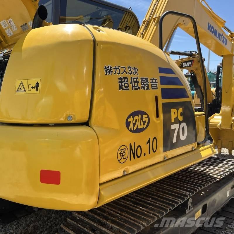 Komatsu PC 70 Rupsgraafmachines