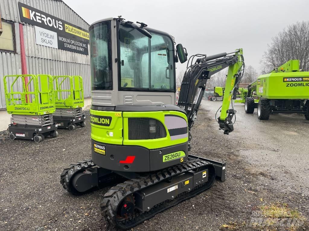 Zoomlion ZE 26 GU Minigraafmachines < 7t