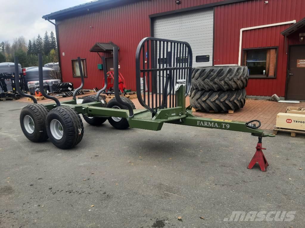 Farma T9 metsävaunu Bosbouwaanhangers