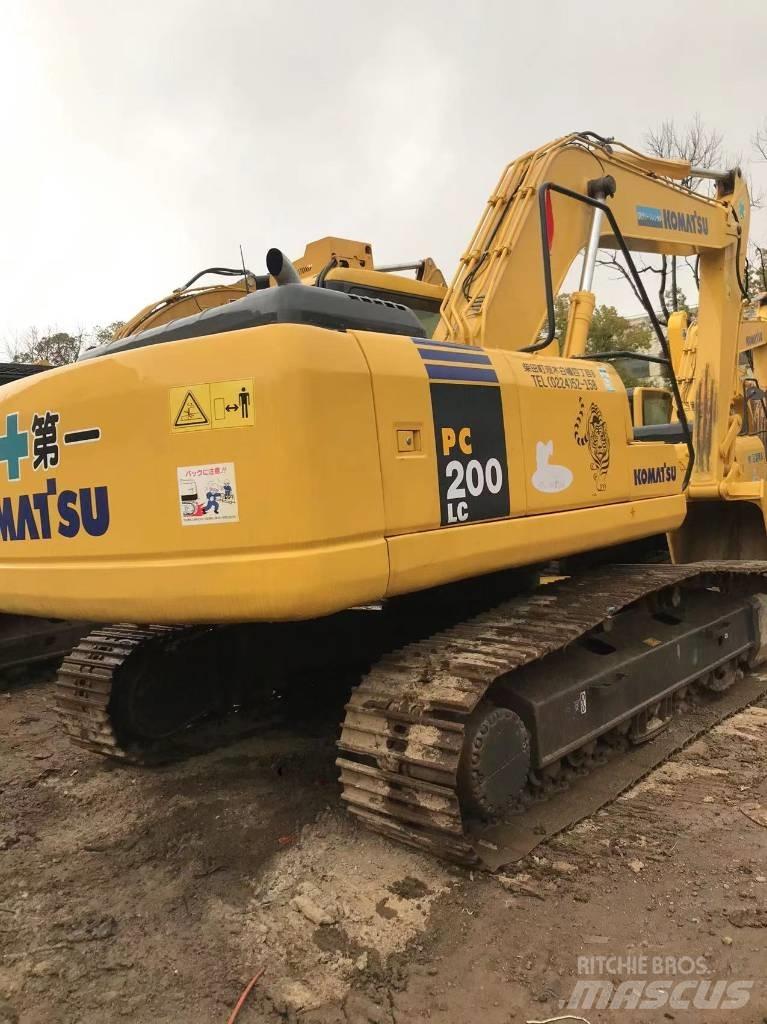 Komatsu PC 200-7 Rupsgraafmachines