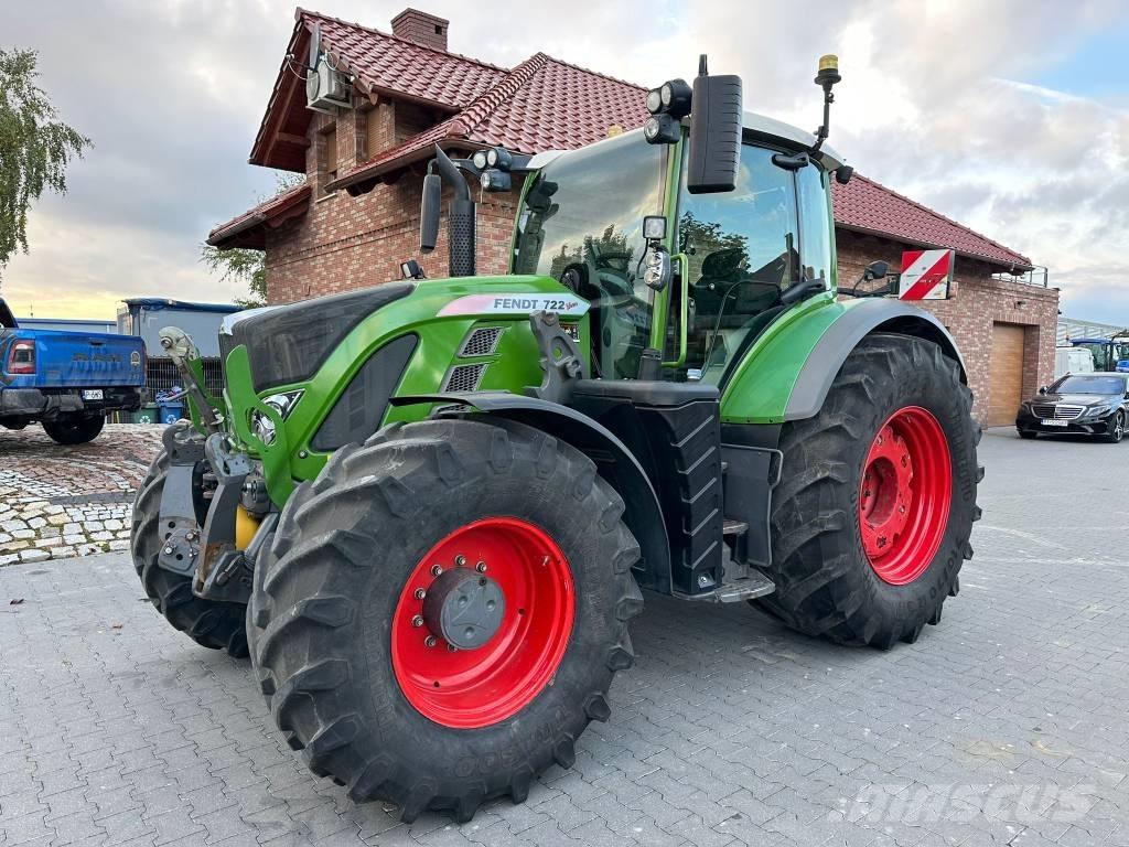 Fendt 722 Profi Plus Tractoren