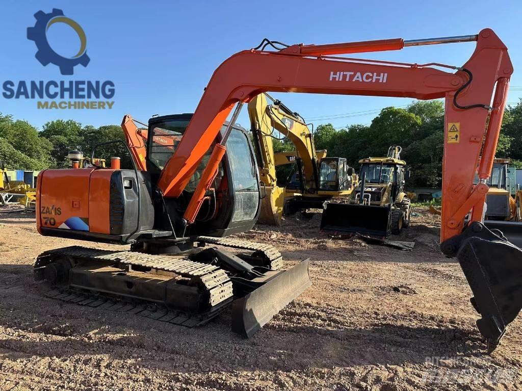 Hitachi ZX 70 Midigraafmachines 7t - 12t