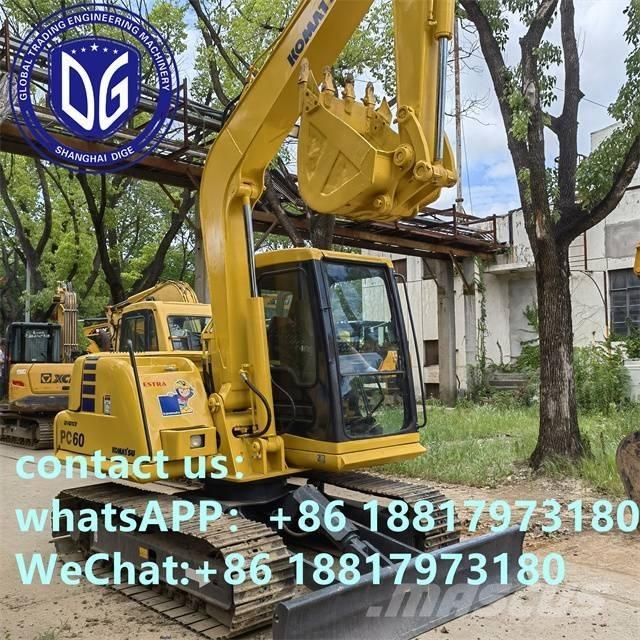 Komatsu PC 60-7C Rupsgraafmachines