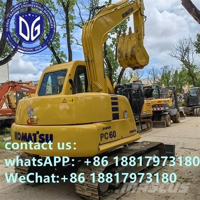 Komatsu PC 60-7C Rupsgraafmachines