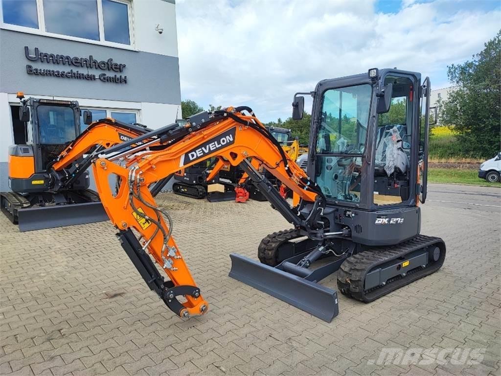 Develon DX27Z-7 Minigraafmachines < 7t