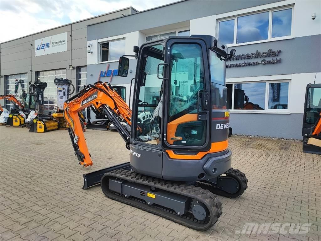 Develon DX27Z-7 Minigraafmachines < 7t
