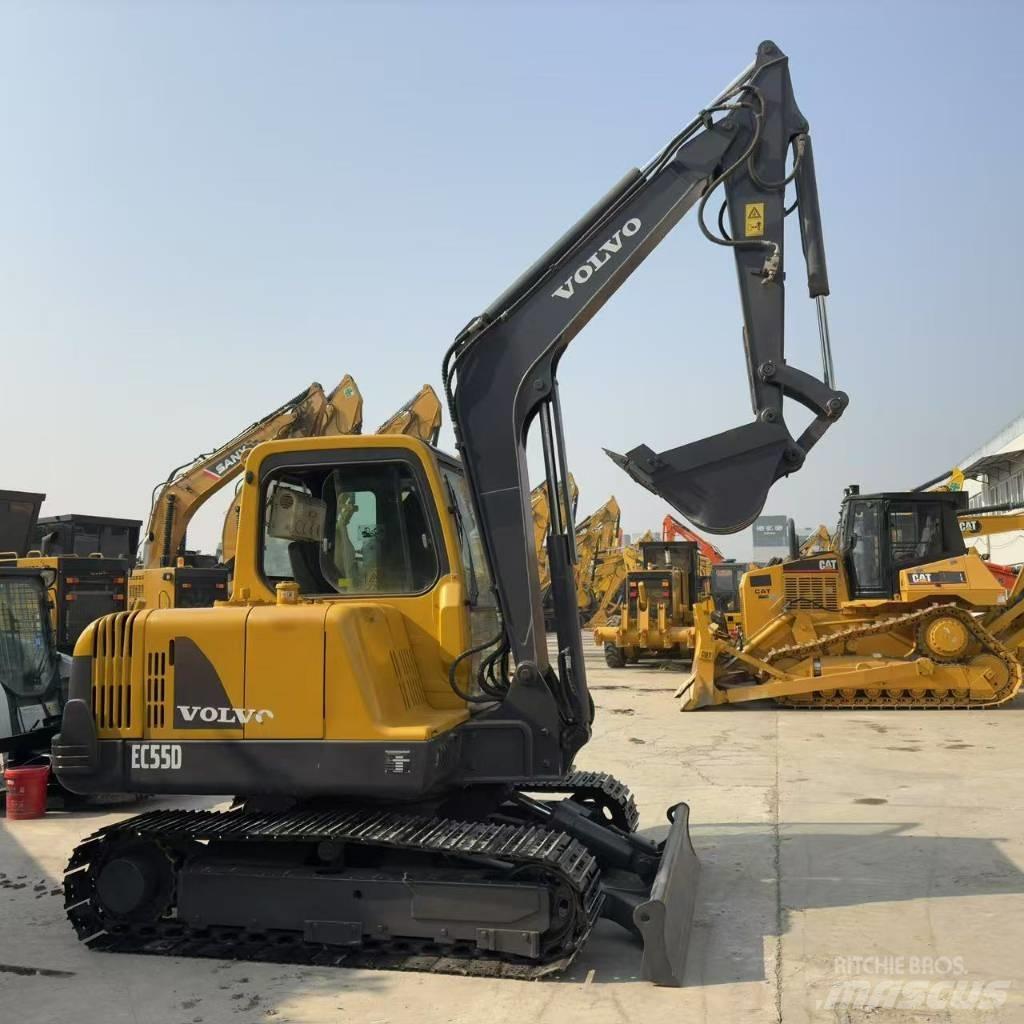 Volvo EC55D Minigraafmachines < 7t