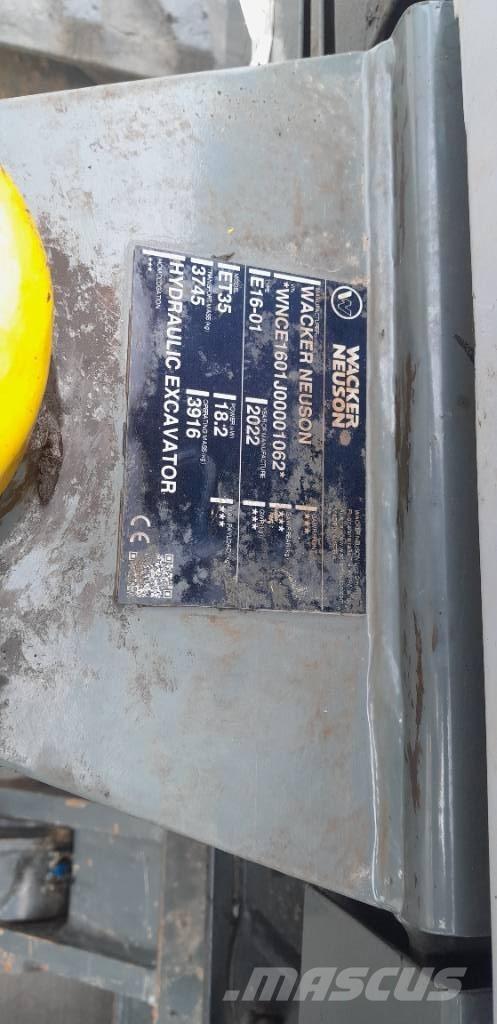 Wacker Neuson ET 35 Rupsgraafmachines