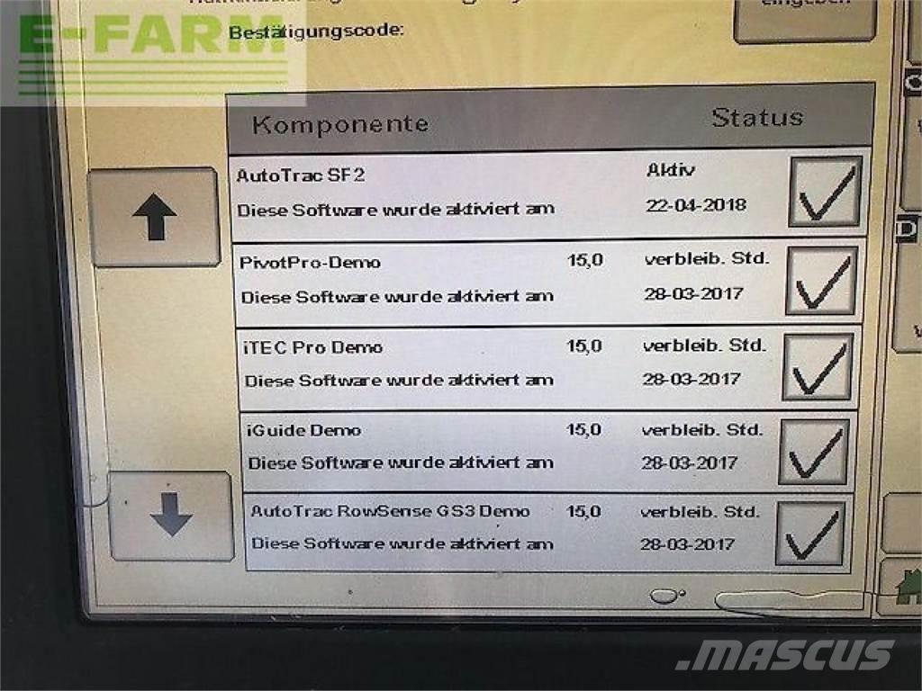 John Deere w660 Maaidorsmachines