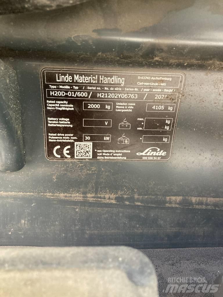 Linde H20/600D/1202 Diesel heftrucks