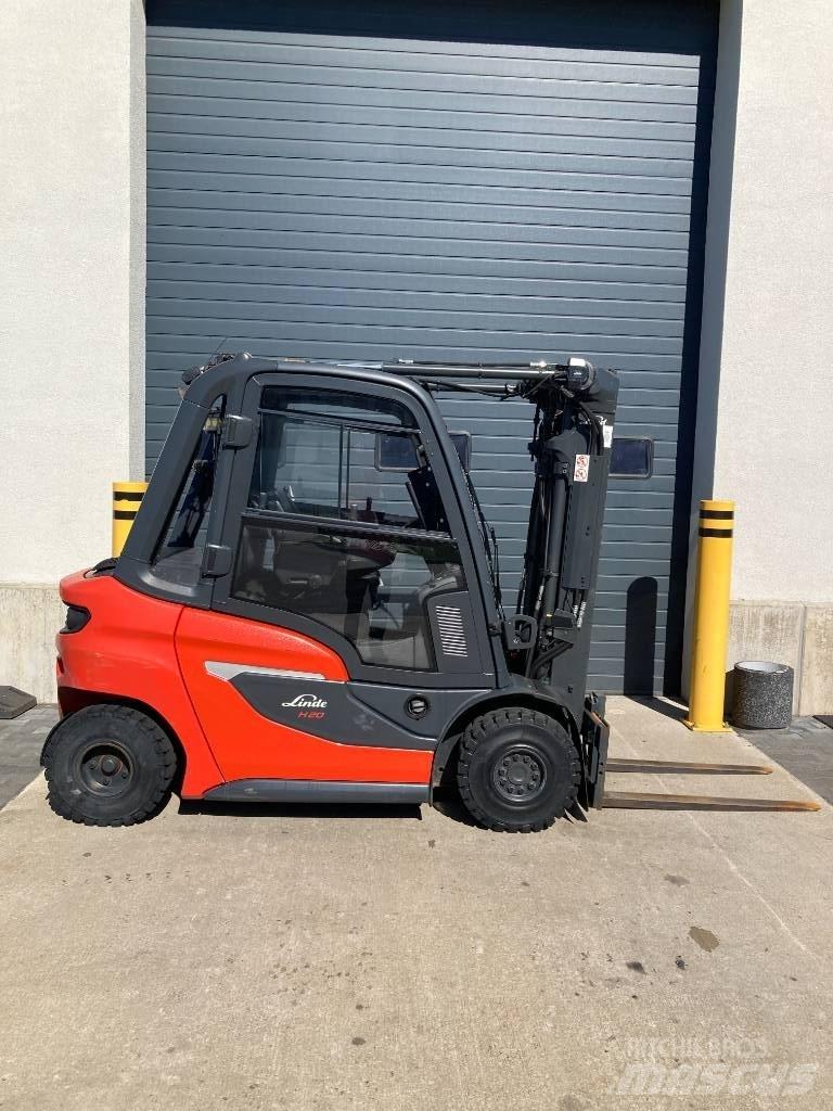 Linde H20/600D/1202 Diesel heftrucks