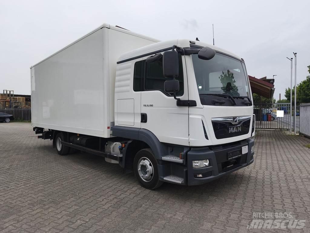 MAN TGL 8.190 Bakwagens met gesloten opbouw