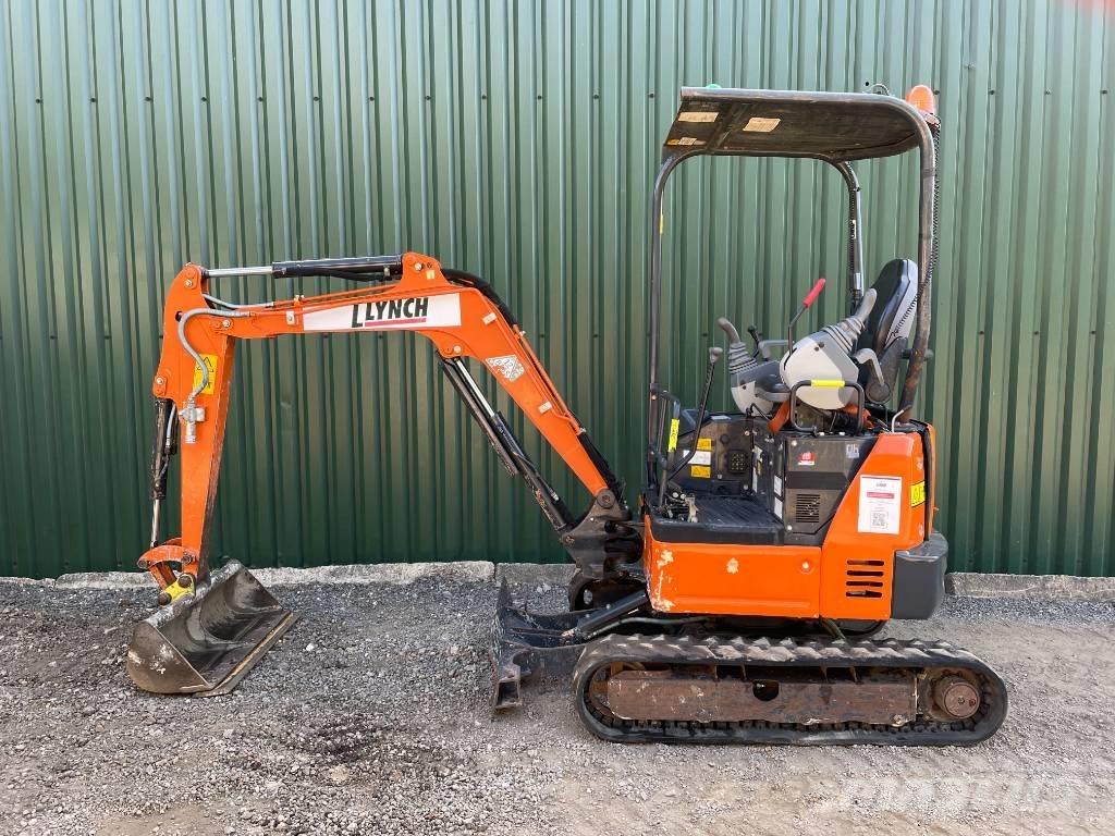 Hitachi ZX 19 U-6 Minigraafmachines < 7t
