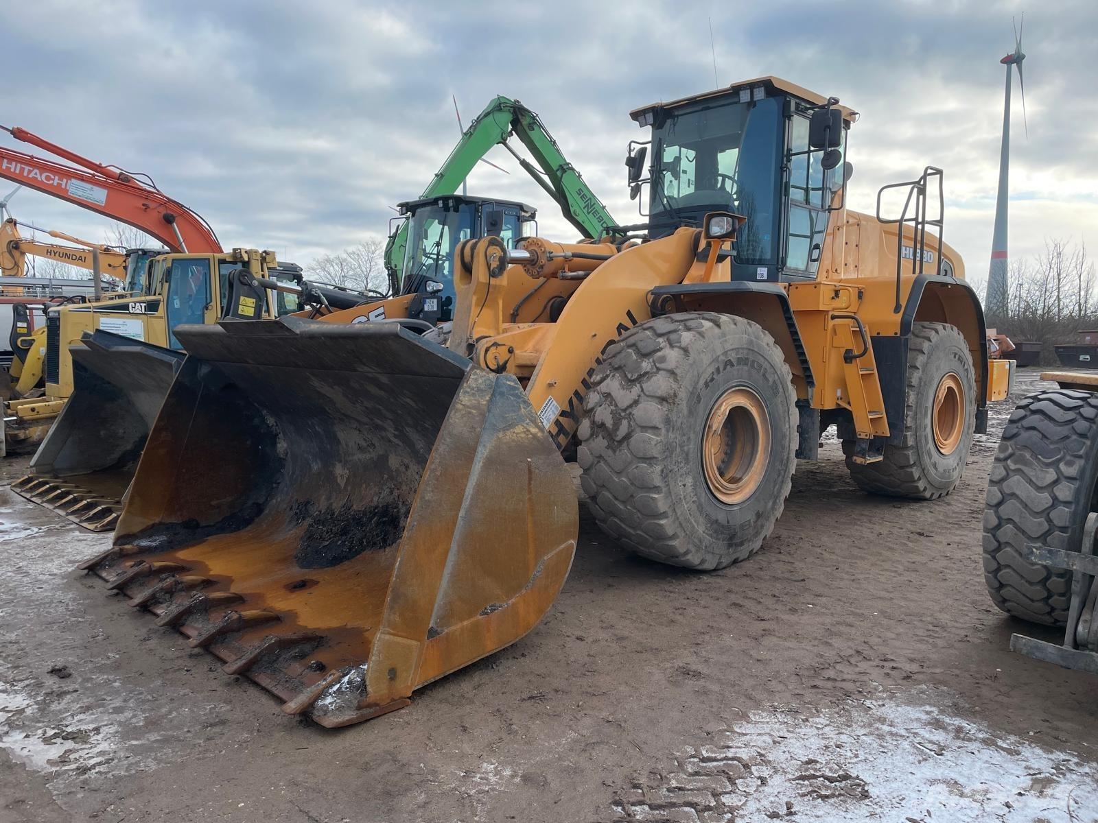 Hyundai HL 980 Wielladers