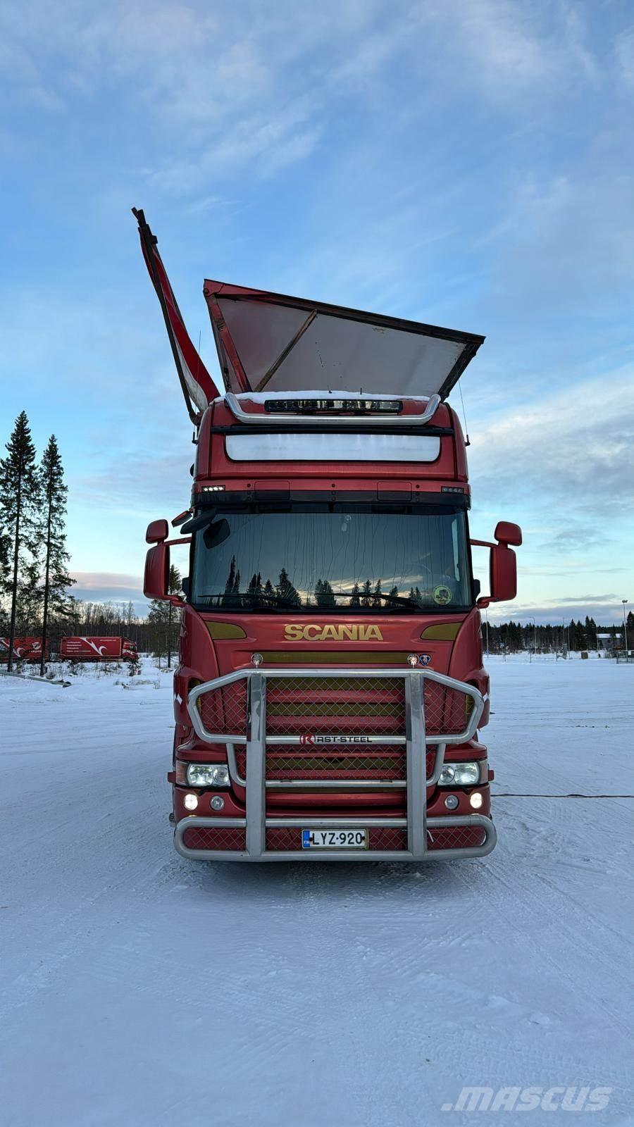 Scania R560 Hout snipper voertuigen