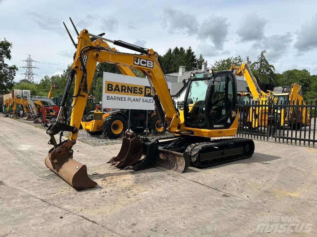 JCB 8085 ZTS Midigraafmachines 7t - 12t