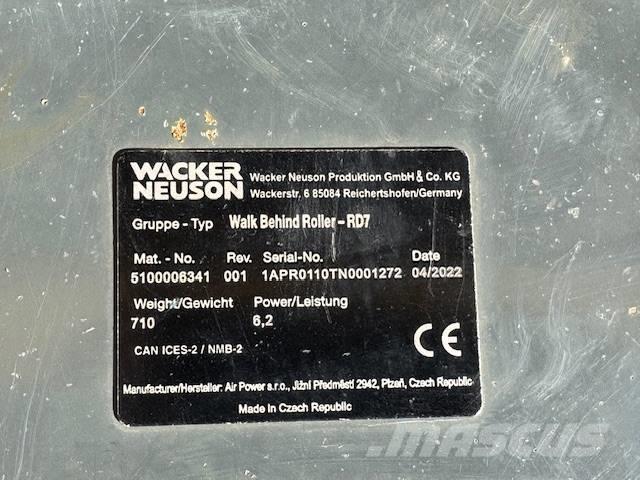 Wacker Neuson RD 7 Duowalsen