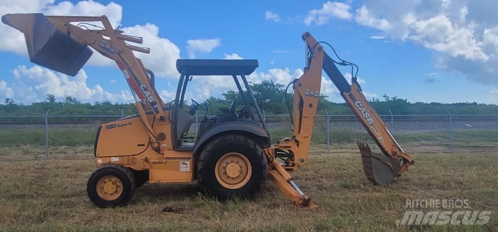 CASE 580 SM II Graaf-laadcombinaties