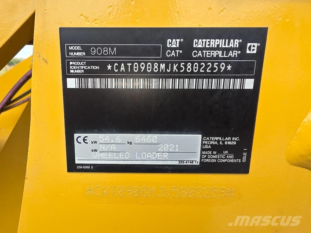 CAT 908M  Cat 908 Wielladers