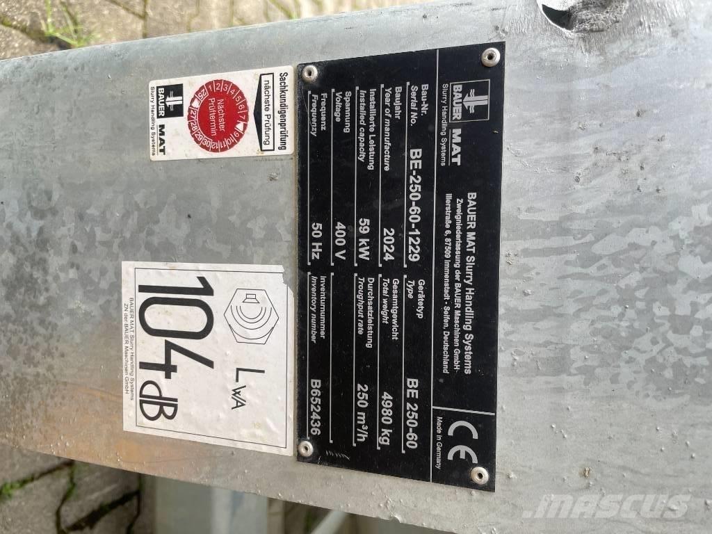 Bauer MAT BE 250-60 Bouw - Overige