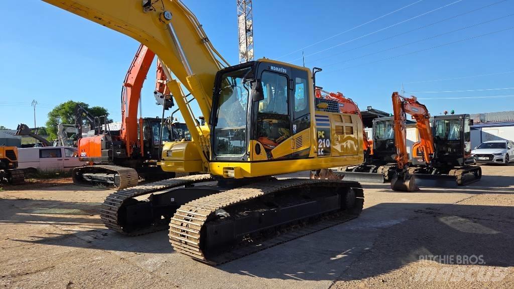 Komatsu PC 210 Rupsgraafmachines