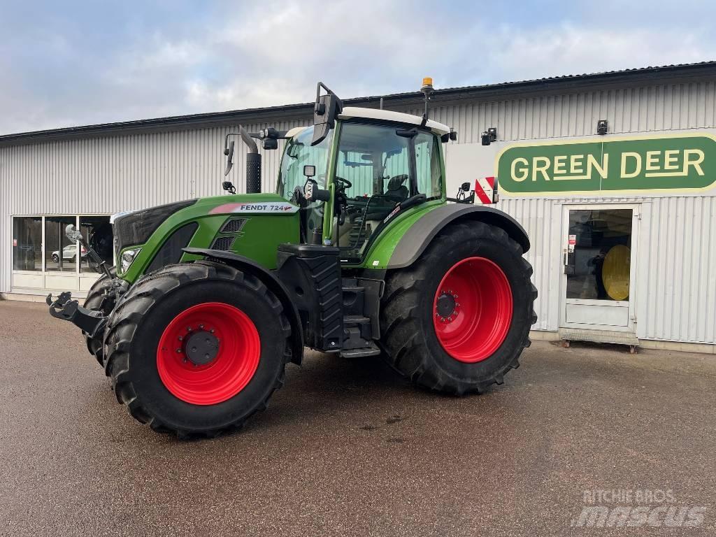 Fendt 724 Profi Plus Tractoren