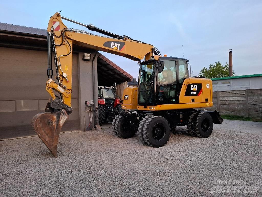 CAT 314 F Wielgraafmachines