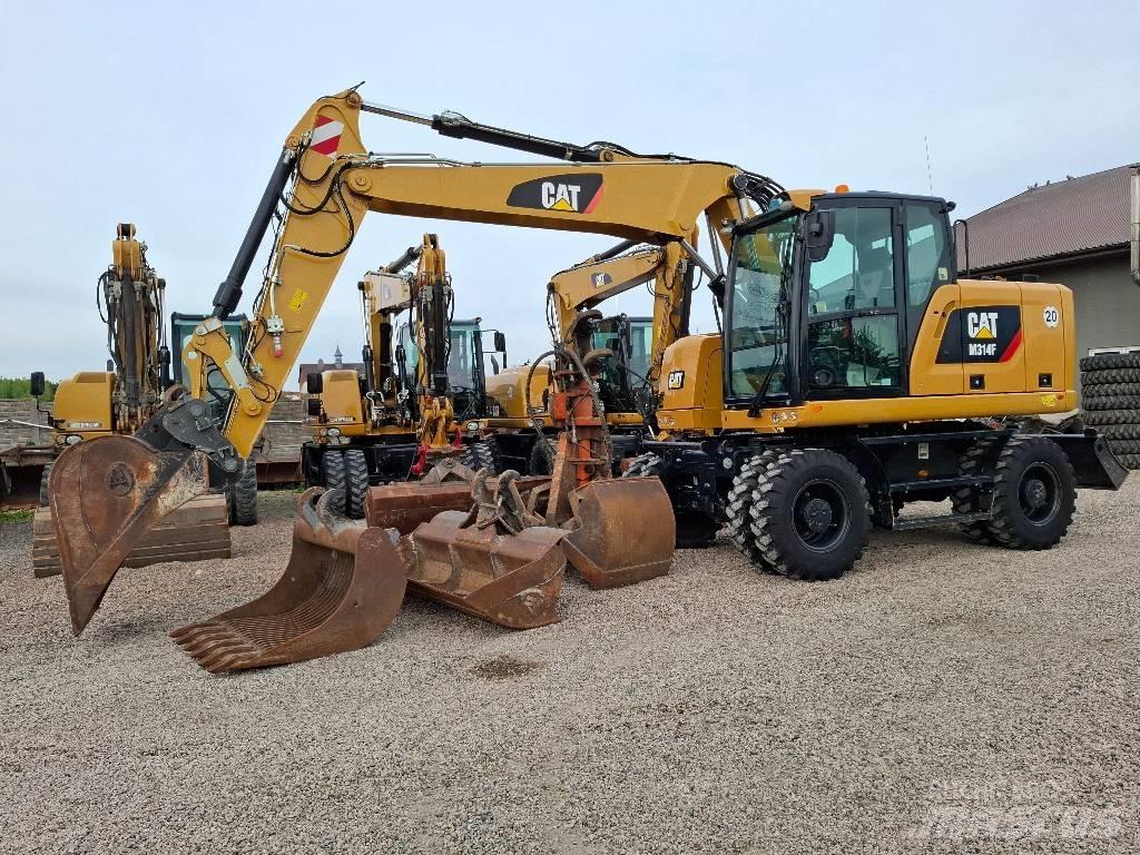 CAT 314 F Wielgraafmachines