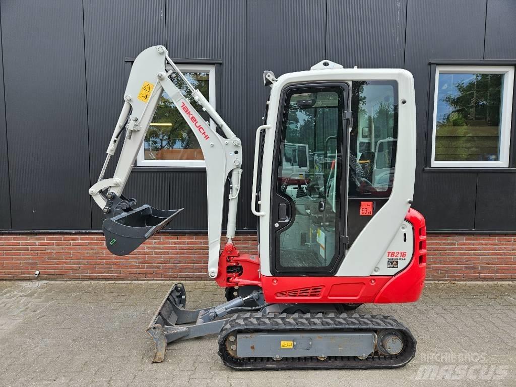 Takeuchi TB 216 Minigraafmachines < 7t