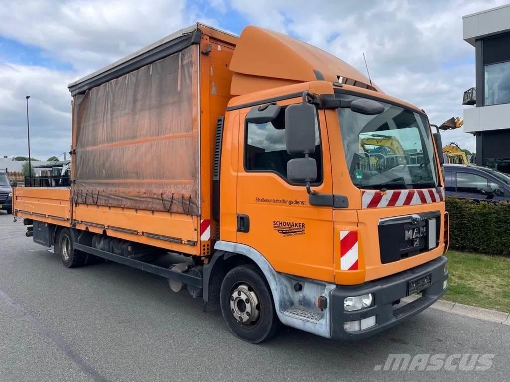 MAN TGL 8.220 Platte bakwagens