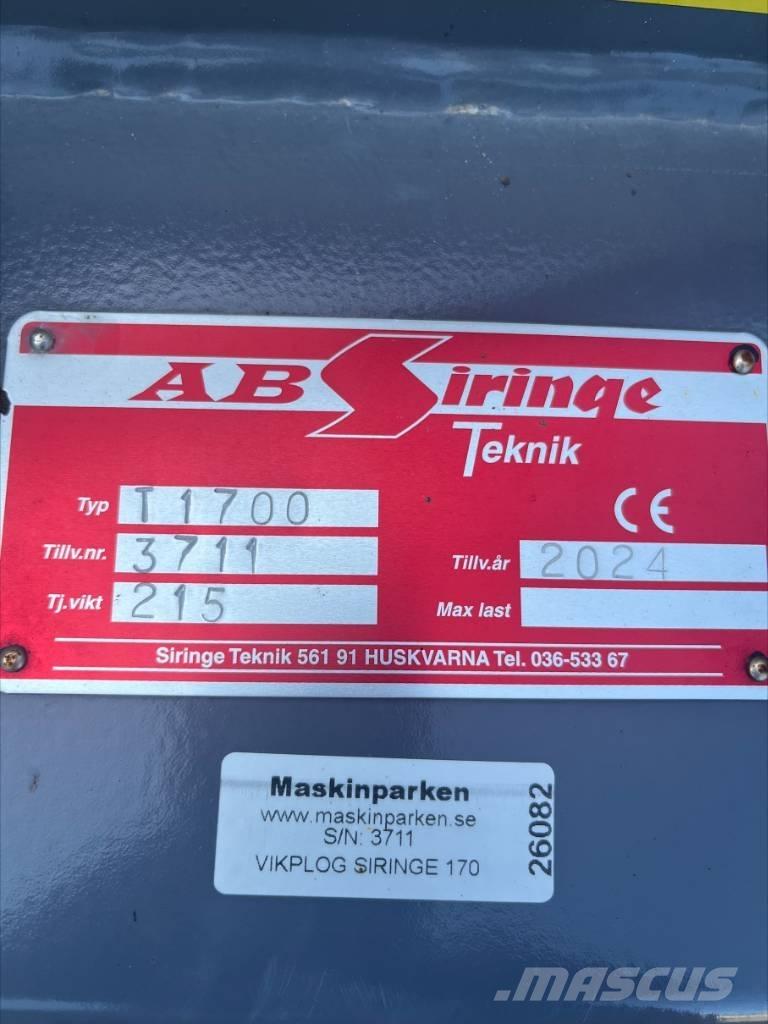 Siringe T1700 Overige accessoires voor tractoren
