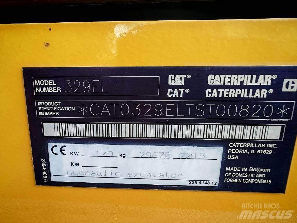 CAT 329 EL ( Leica 3D ) Rupsgraafmachines