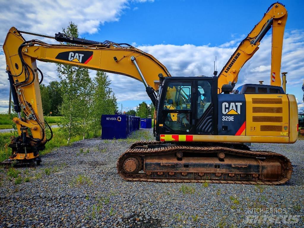 CAT 329 EL ( Leica 3D ) Rupsgraafmachines