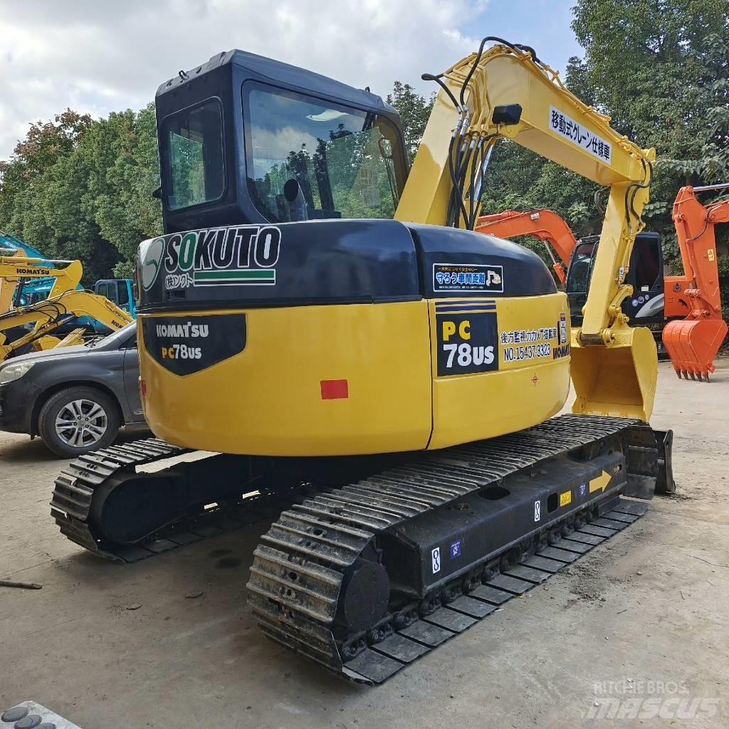 Komatsu PC 78 US Rupsgraafmachines