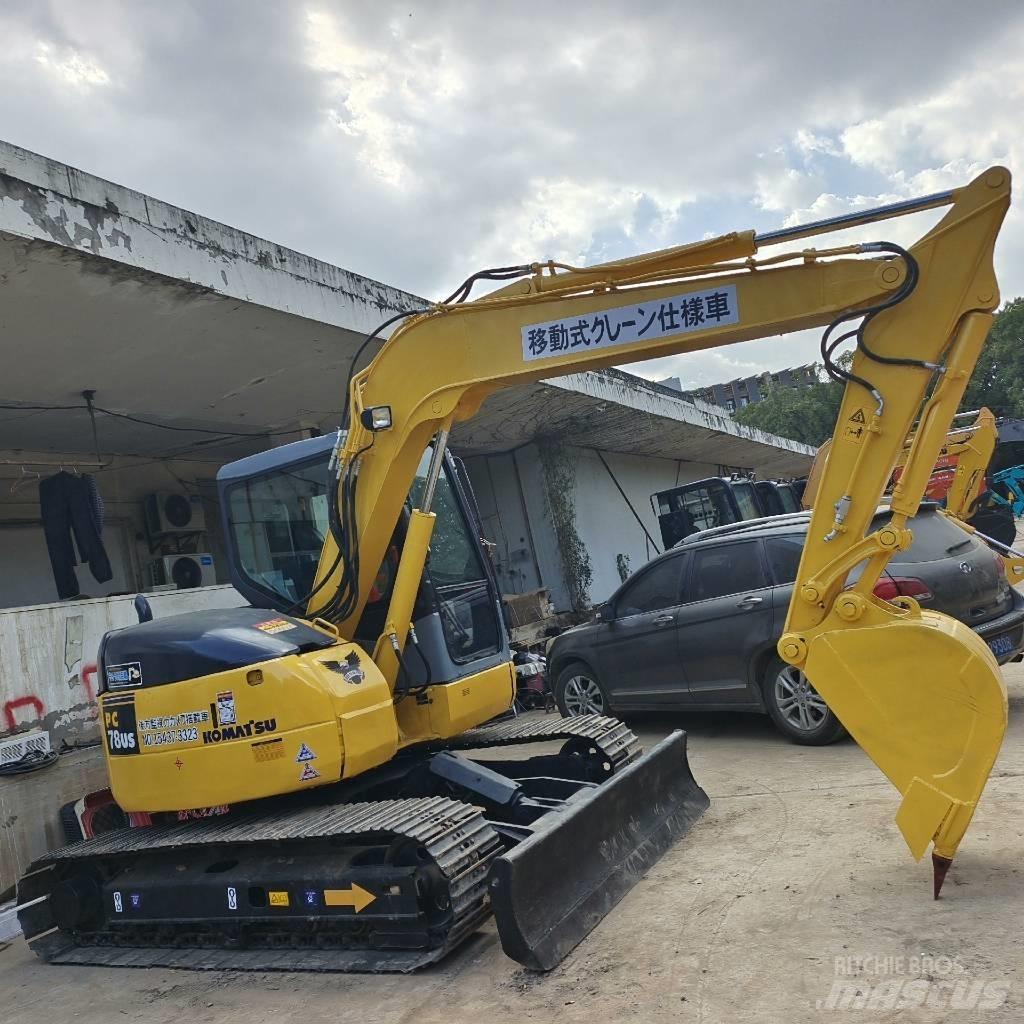 Komatsu PC 78 US Rupsgraafmachines
