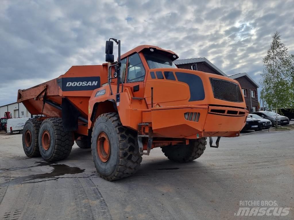 Doosan DA 40 6x6 Knik dumptrucks