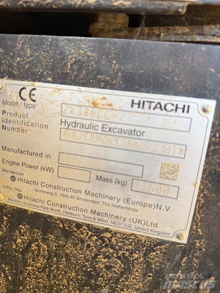Hitachi ZX 300 LC-7 Rupsgraafmachines