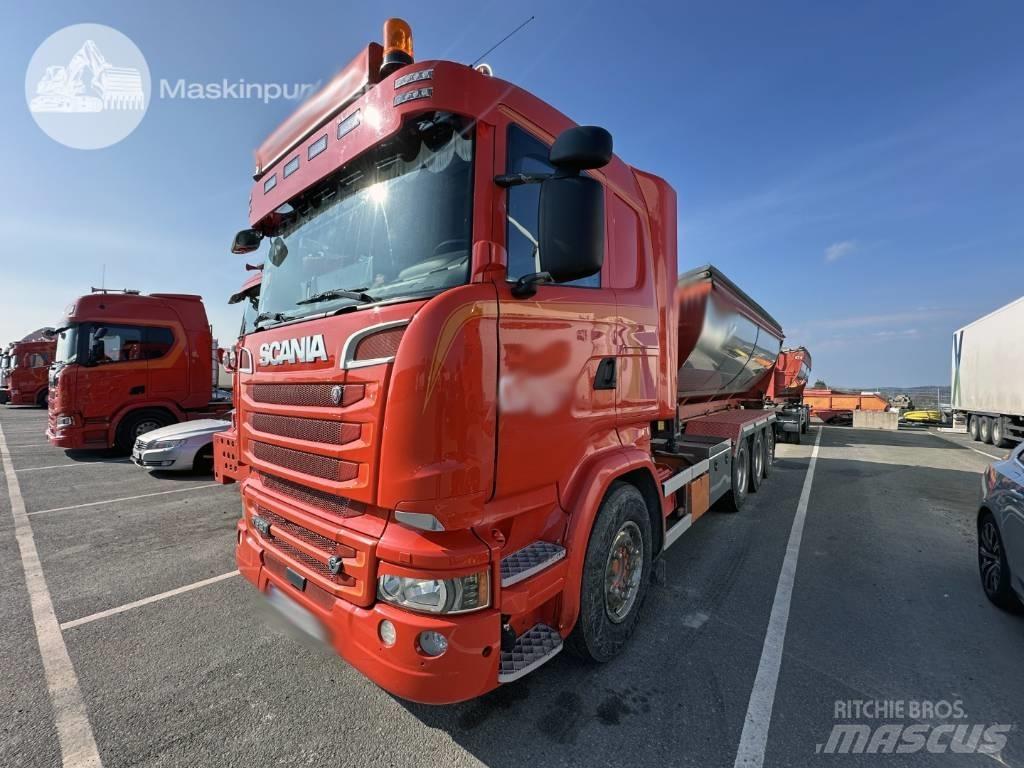 Scania R 520 LB Vrachtwagen met containersysteem