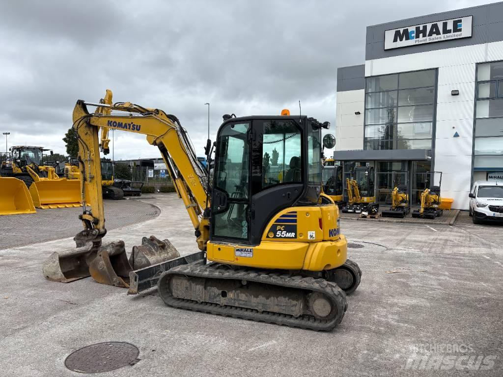 Komatsu PC55MR-5 Minigraafmachines < 7t