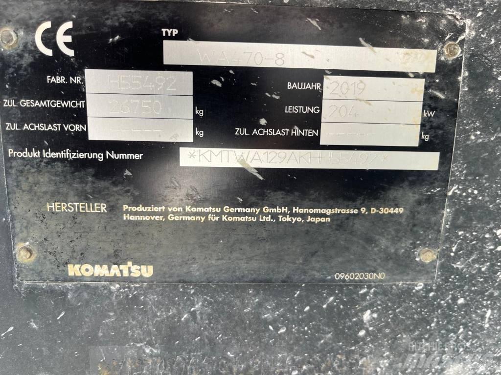 Komatsu WA 470-8 Wielladers