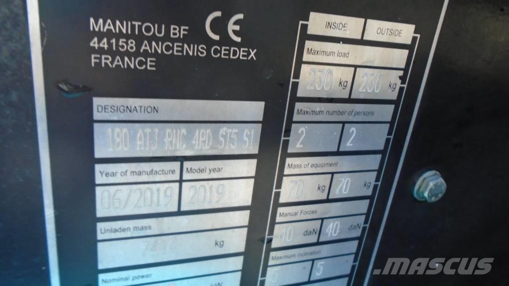 Manitou 180 ATJ Knikarmhoogwerkers