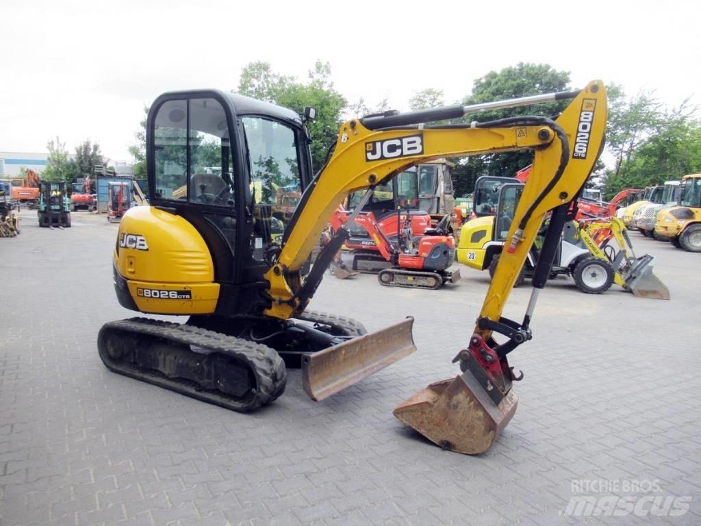 JCB 8026 CTS Minigraafmachines < 7t