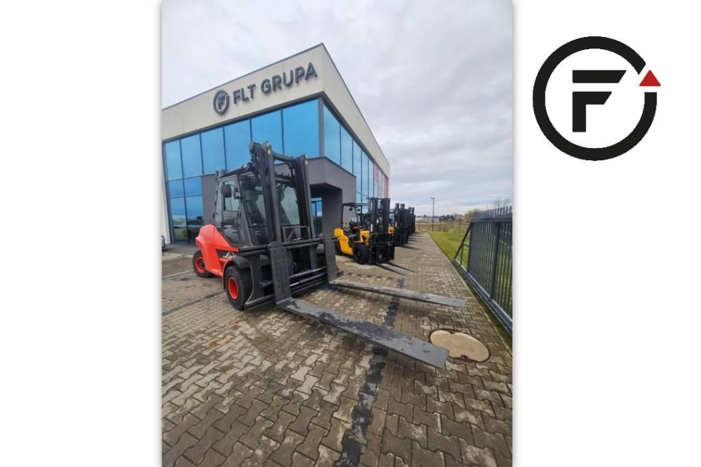 Linde H80T-02/1100 LPG heftrucks