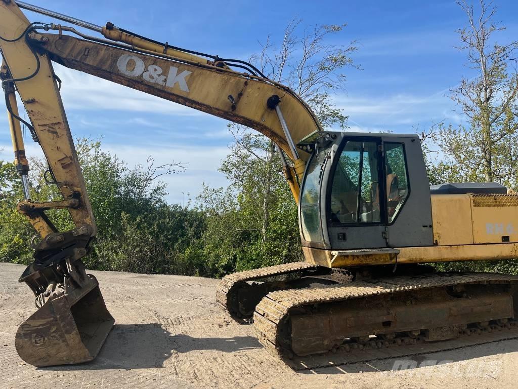 O&K RH 6.5 Rupsgraafmachines