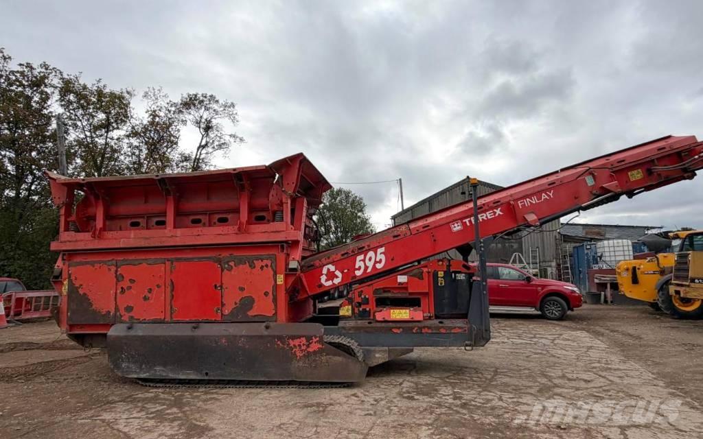 Terex Finlay 595 Mobiele zeefinstallaties