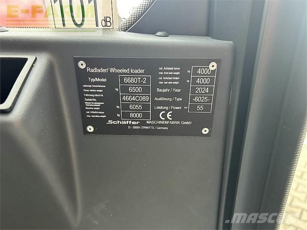 Schäffer 6680 t-2 Verreikers voor landbouw