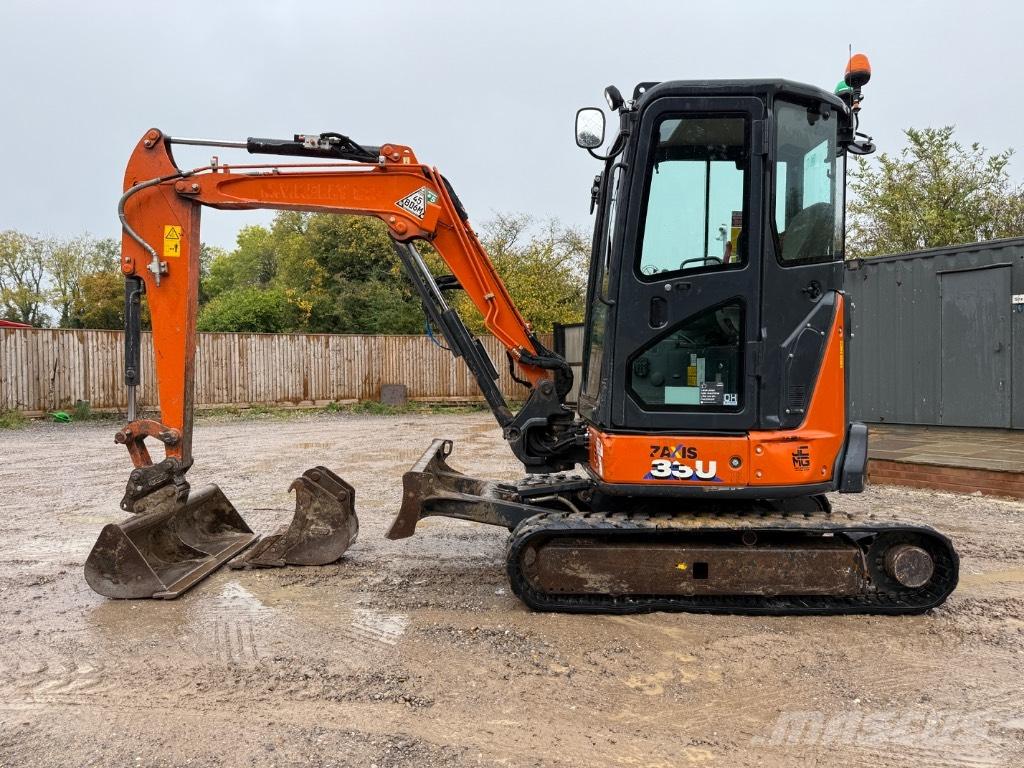 Hitachi ZX 33 U-6 Minigraafmachines < 7t