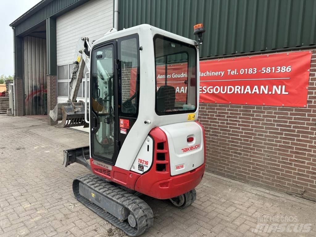Takeuchi TB216 Minigraafmachines < 7t