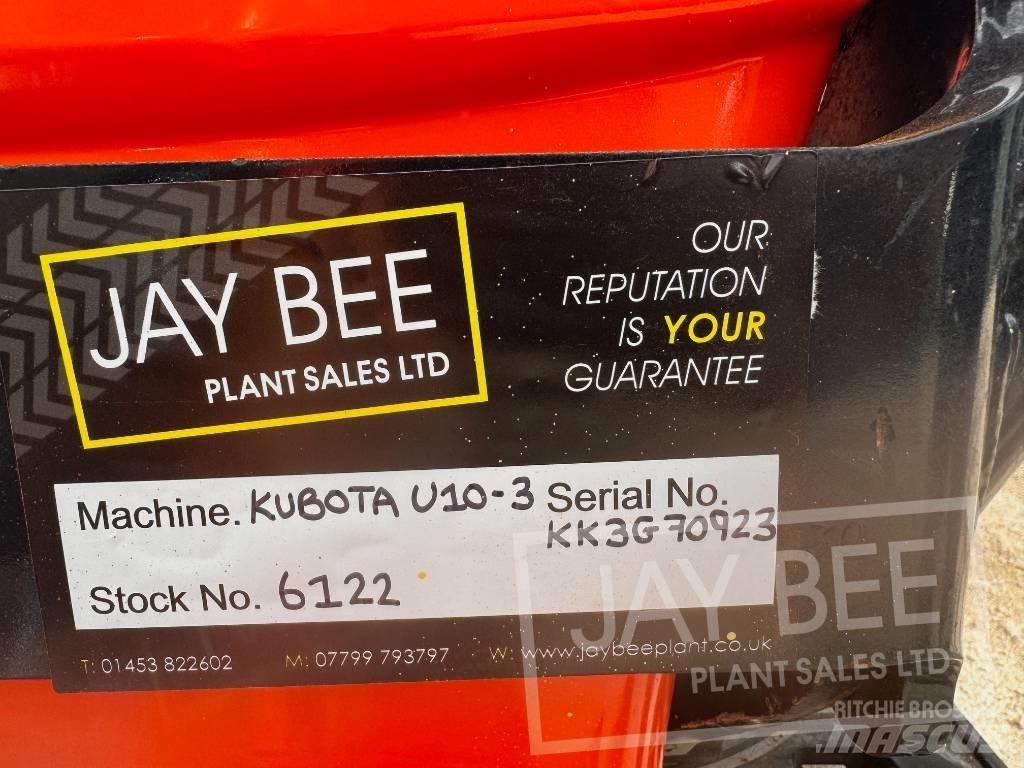 Kubota U 10-3 Minigraafmachines < 7t