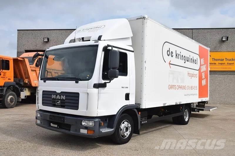 MAN TGL 7.150 Bakwagens met gesloten opbouw